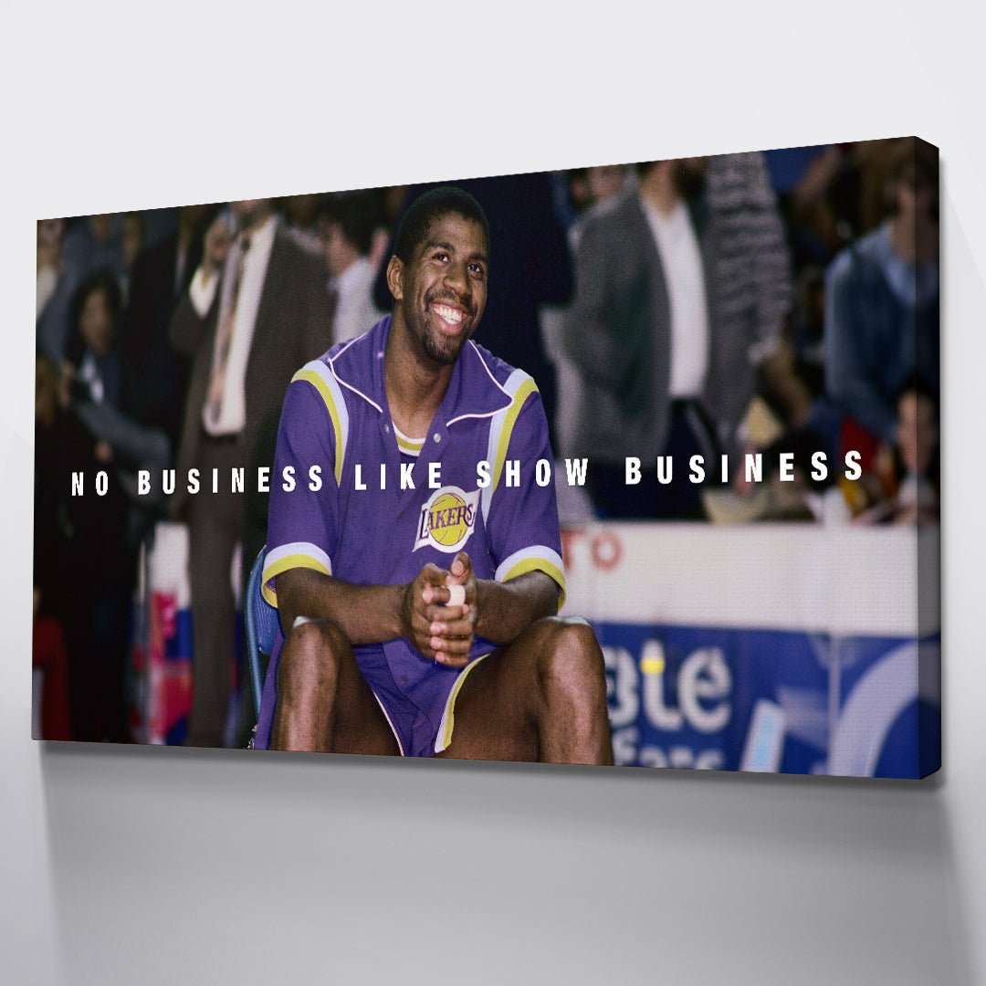 Magic Johnson - Show Business - IKONICK - NBA Legends