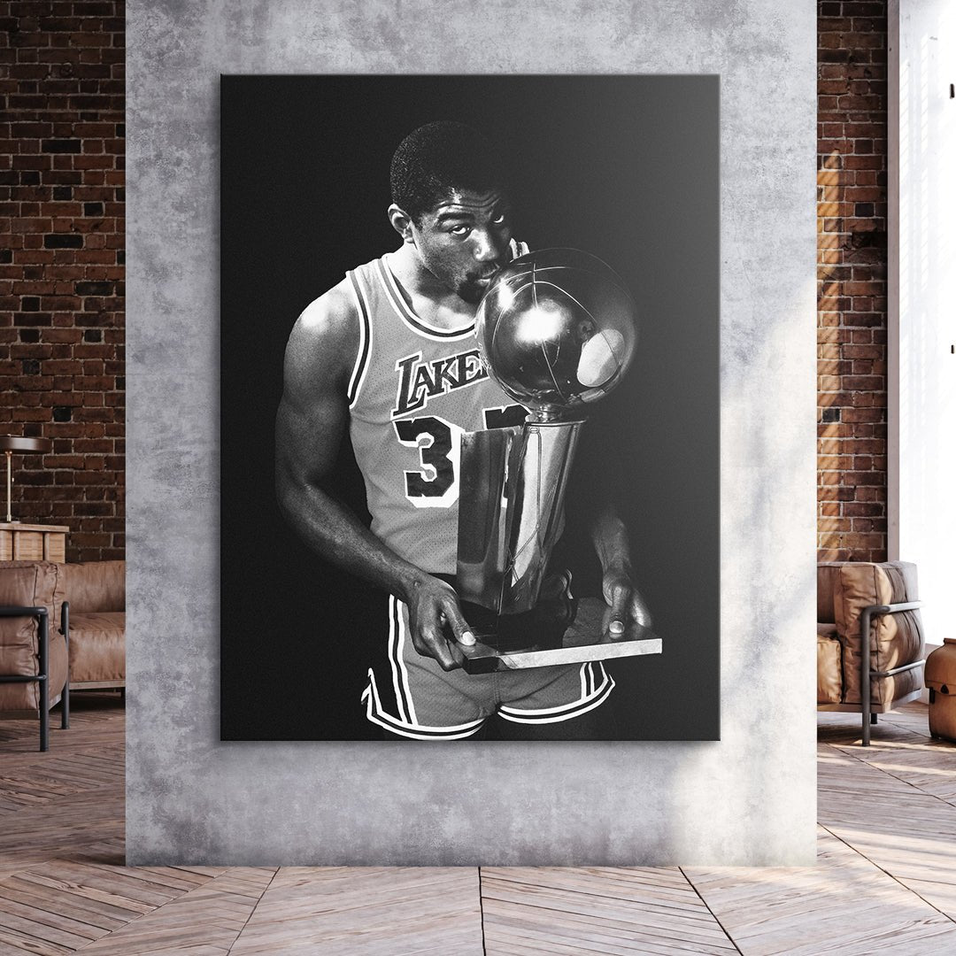 Magic Johnson - Magic Kiss - IKONICK - NBA Legends