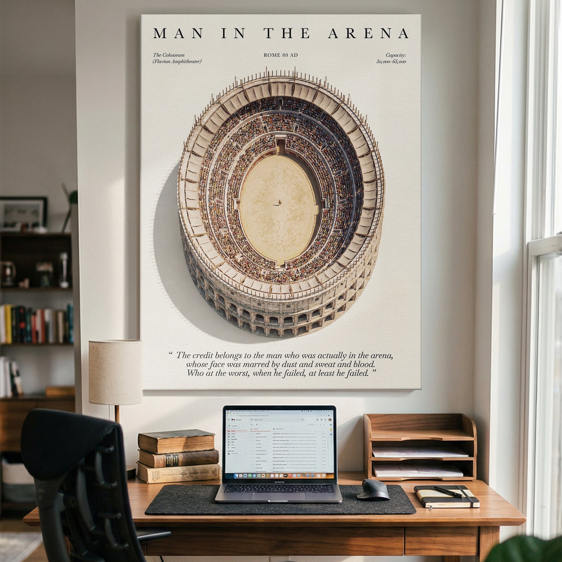 Man In The Arena - Rome