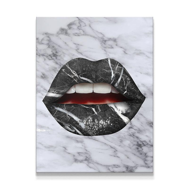 Lips Canvas Art Wall Art Prints And Originals Ikonick