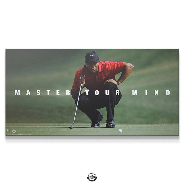 Shop Tiger Woods Wall Art Master Your Mind IKONICK Canvas Art