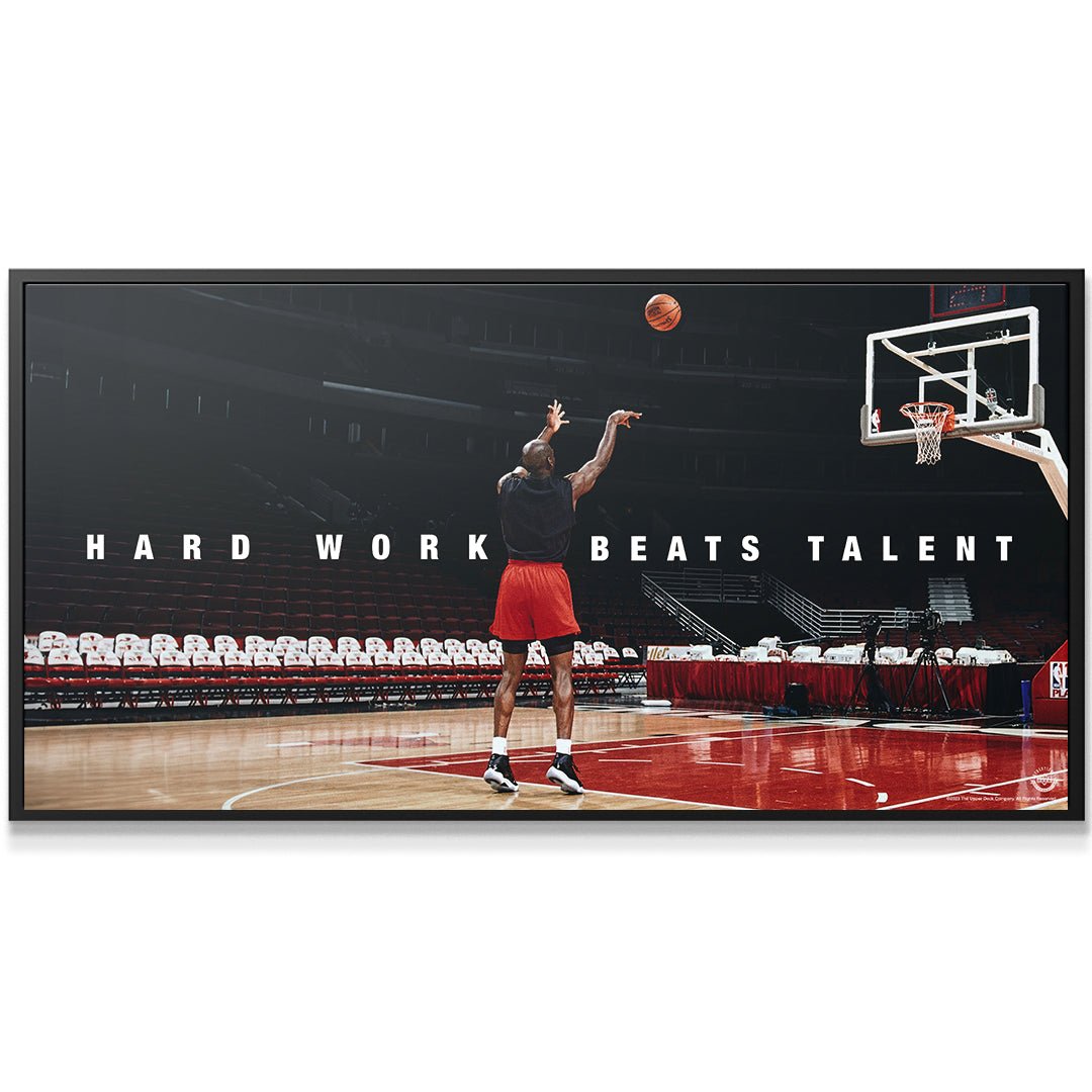 Michael Jordan - Hard Work Beats Talent - IKONICK - Michael Jordan