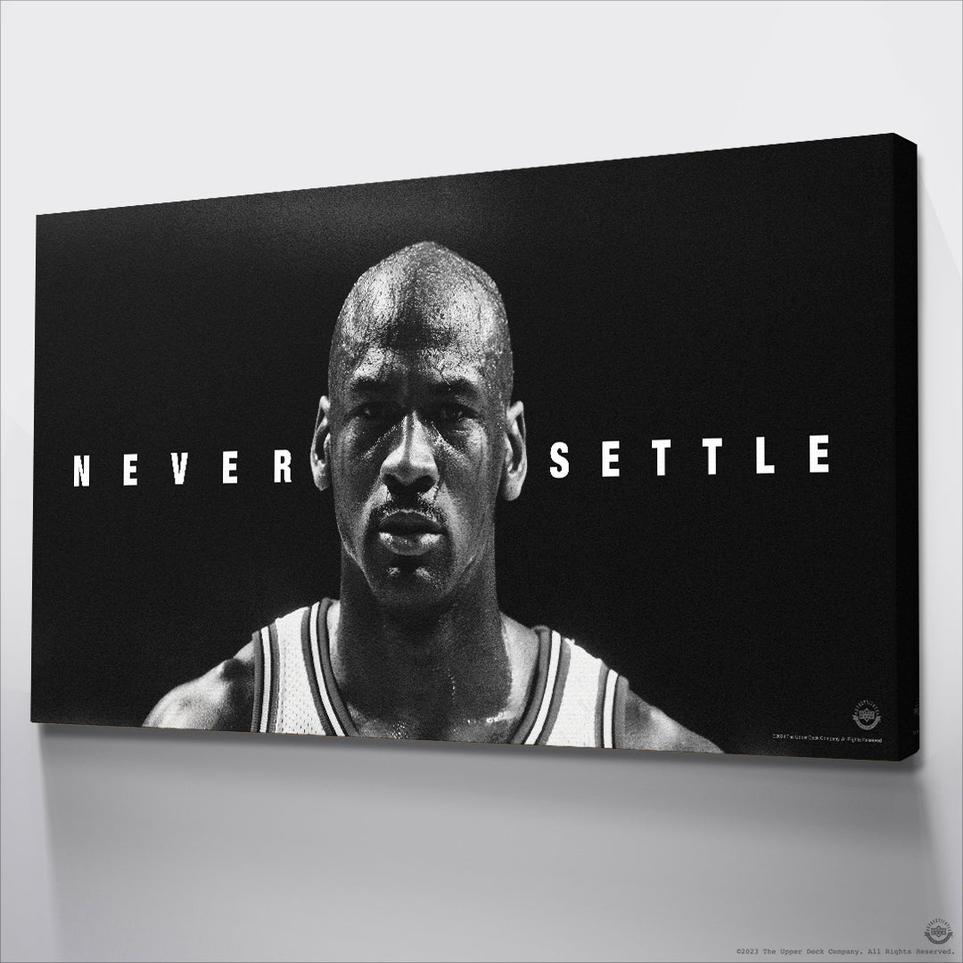 Michael Jordan - Never Settle - IKONICK - Michael Jordan