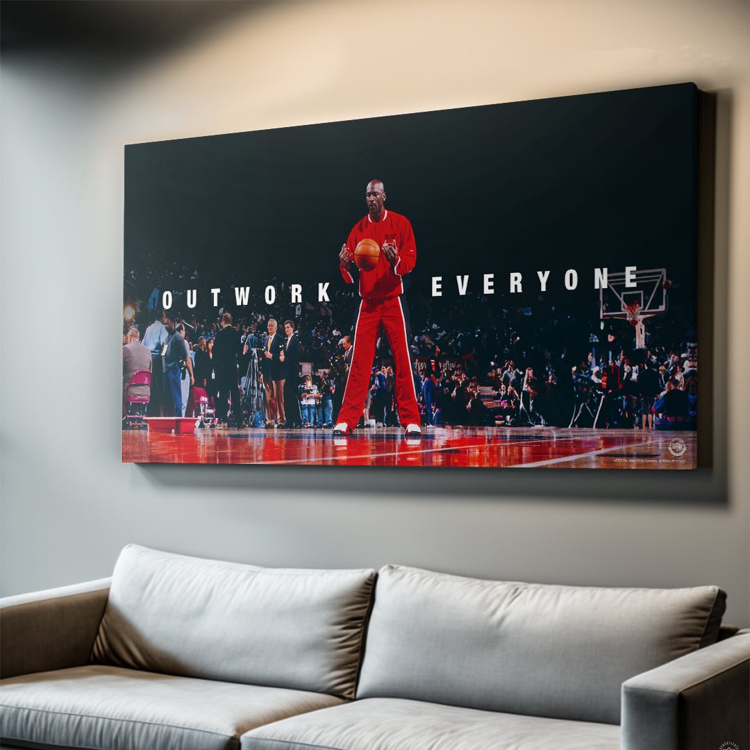 Michael Jordan - Outwork Everyone - IKONICK - Michael Jordan