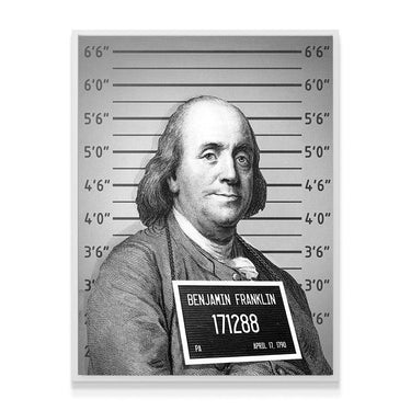 Mug Shot Money ( Benjamin Franklin )