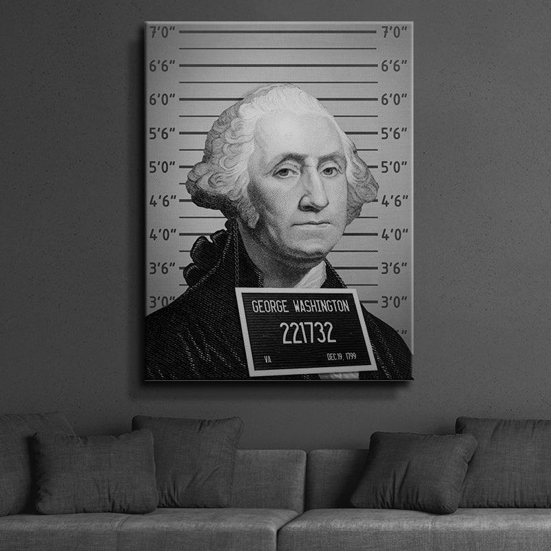 Mug Shot Money ( George Washington ) - IKONICK - IKONICK Original