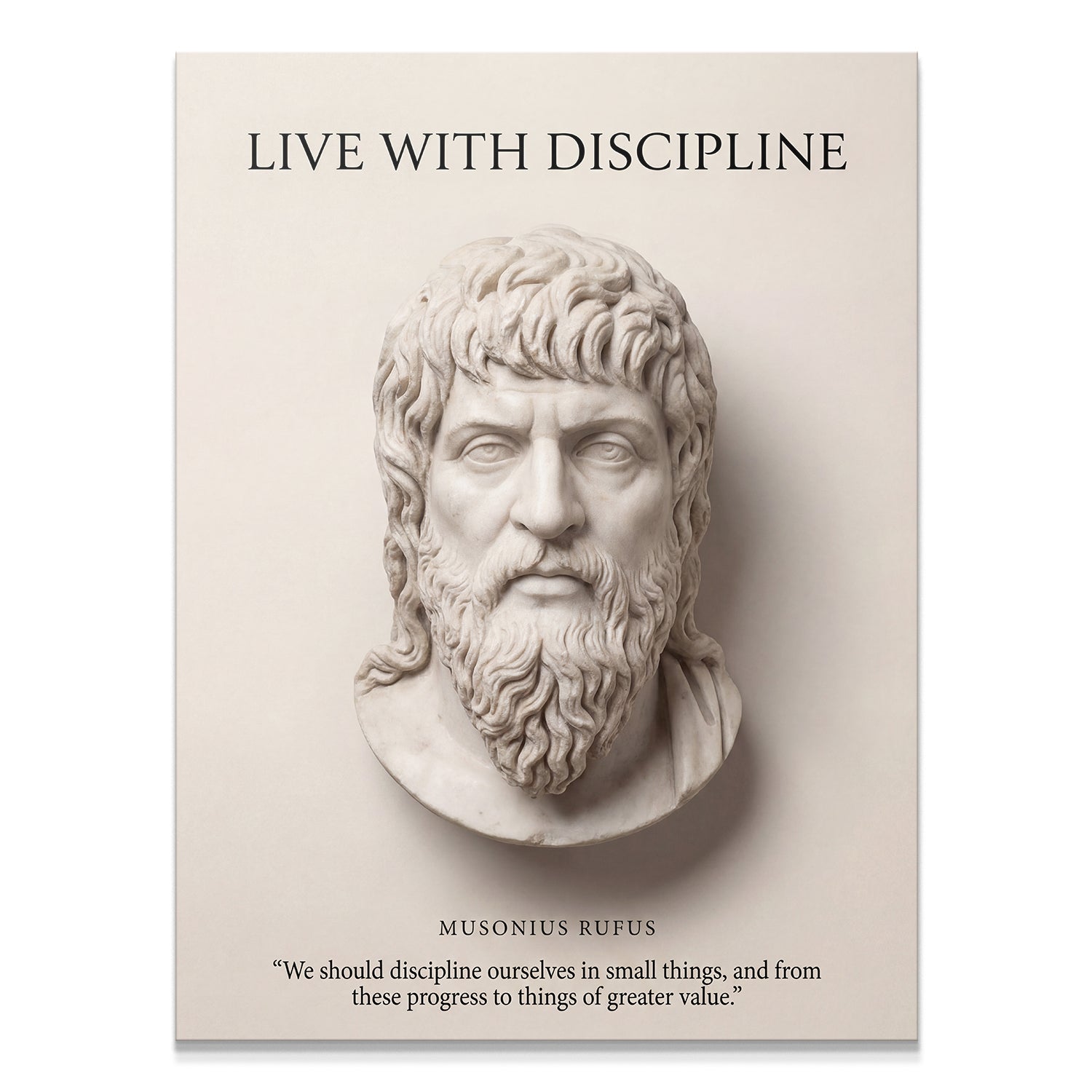 Musonius Rufus - Live With Discipline
