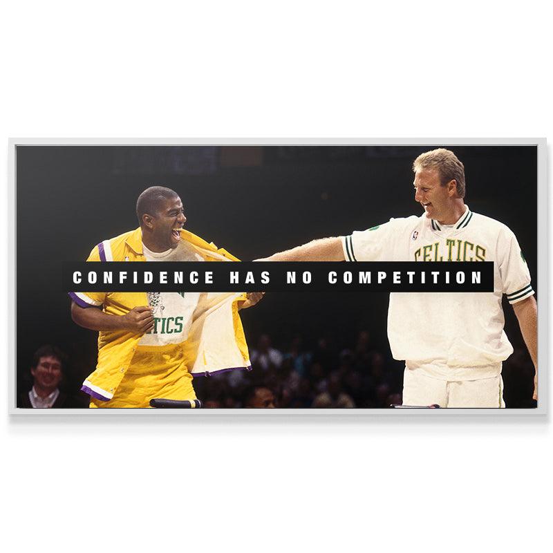 Bird & Magic - Confidence Has No Competition - IKONICK - NBA Legends