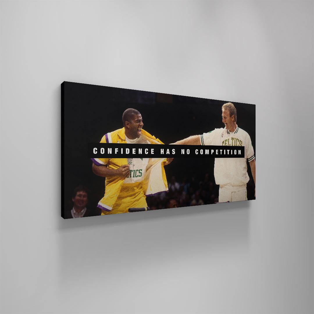 Bird & Magic - Confidence Has No Competition - IKONICK - NBA Legends