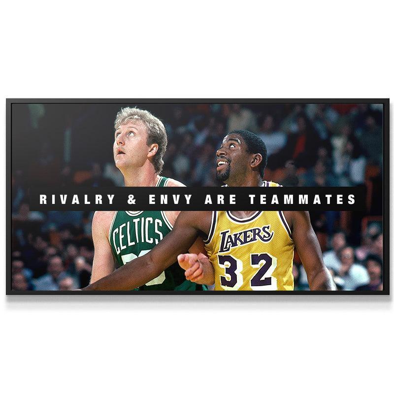Bird & Magic - Rivalry and Envy - IKONICK - NBA Legends