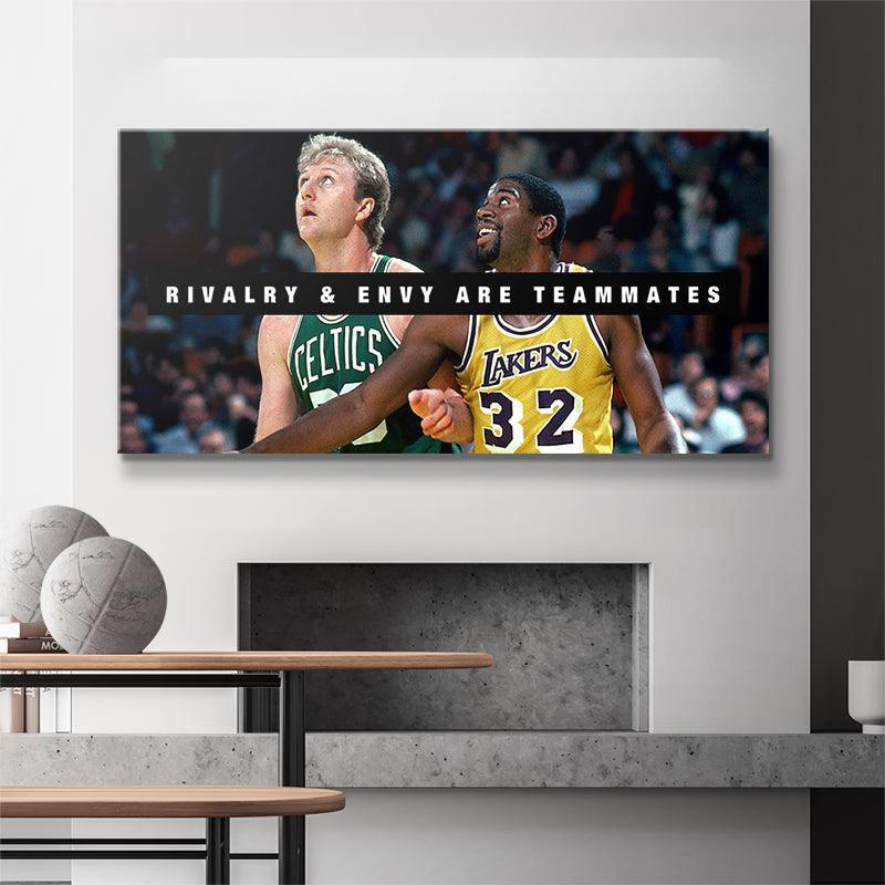 Bird & Magic - Rivalry and Envy - IKONICK - NBA Legends