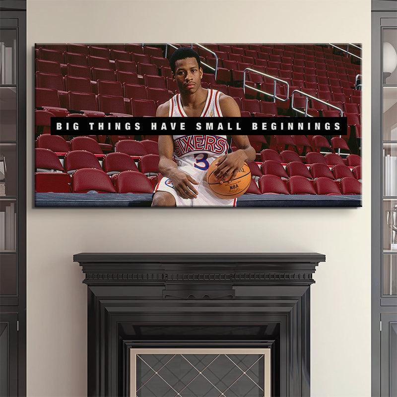 Allen Iverson - Small Beginnings - IKONICK - NBA Legends