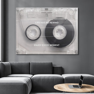Living Room Canvas Art - No Rewind - 1500x1500