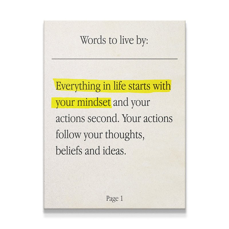 Starts With Mindset - IKONICK - IKONICK Original