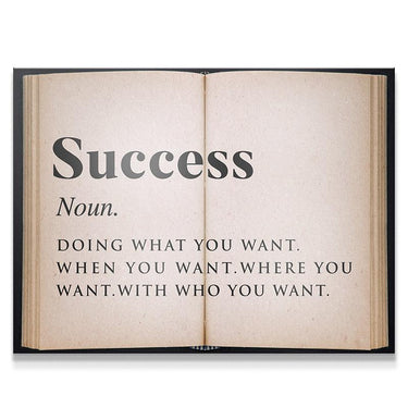 Success - Open Book
