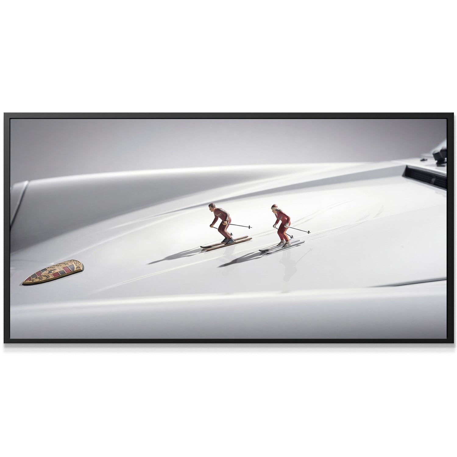 Tandem Skiing