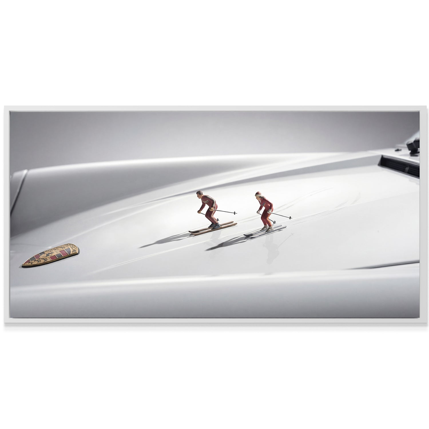 Tandem Skiing