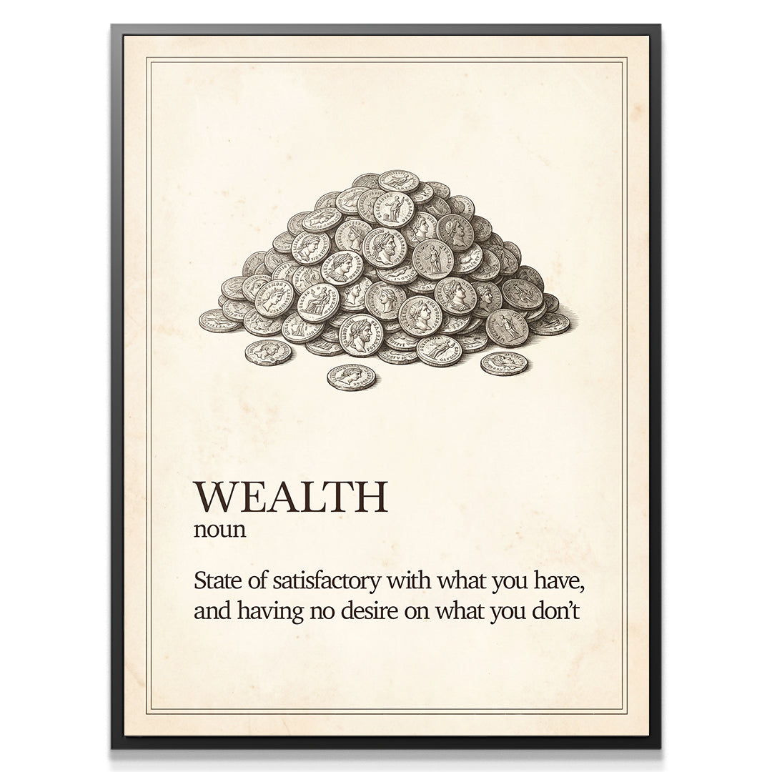 Wealth Stoic Definition