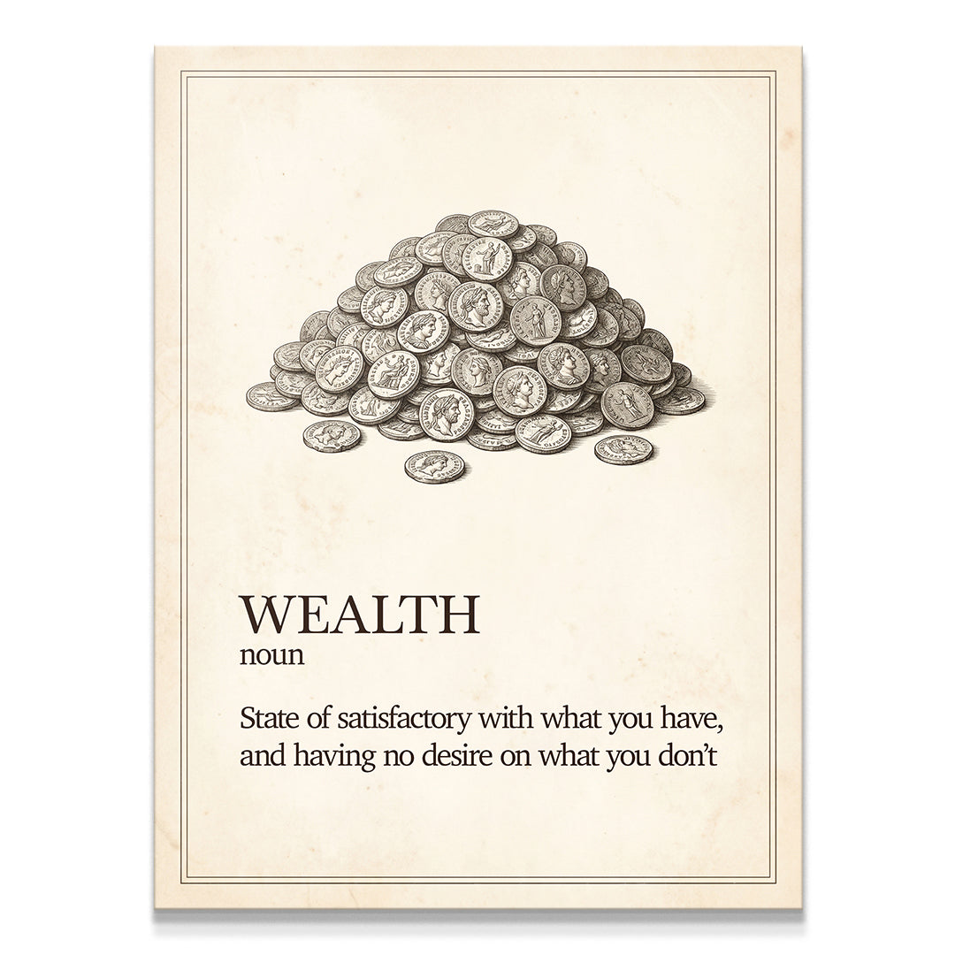 Wealth Stoic Definition