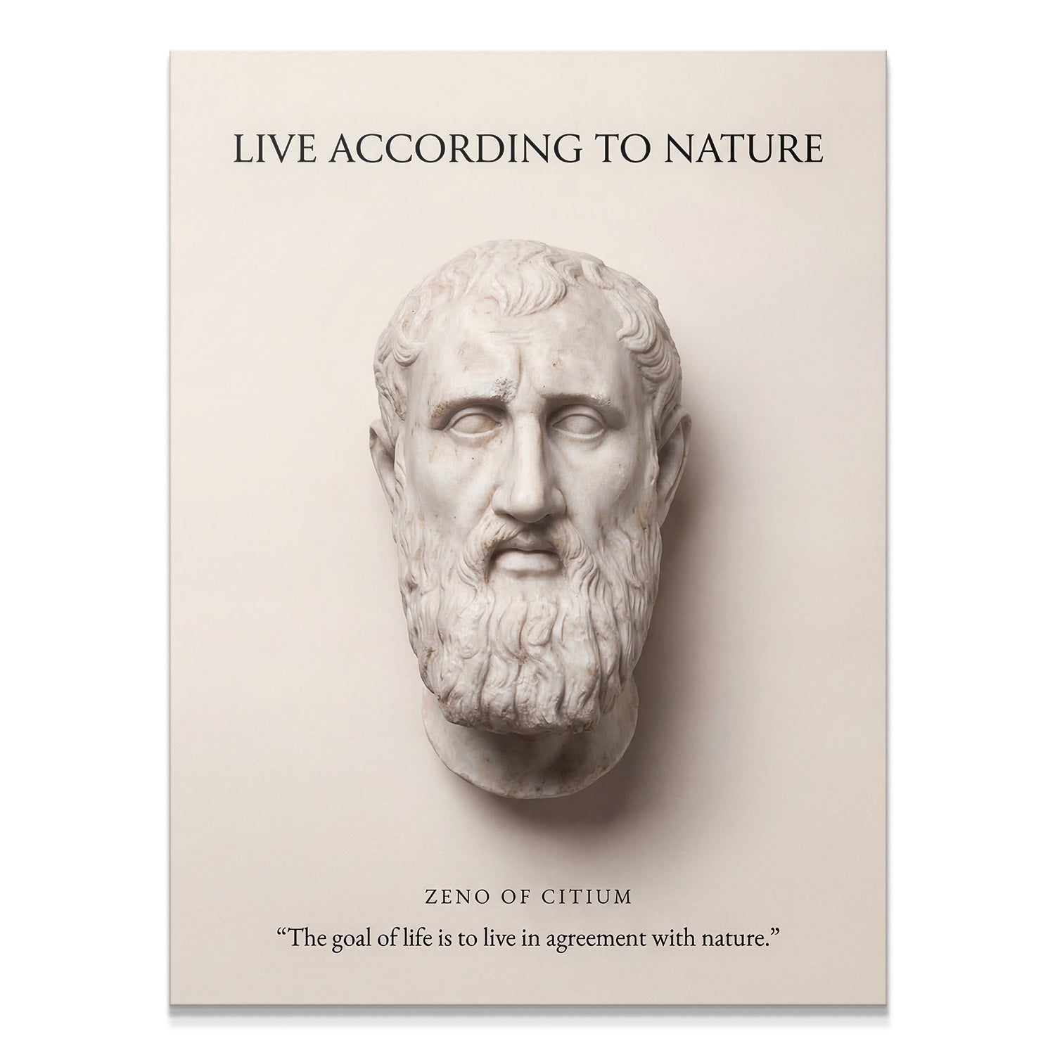 Zeno Of Citium - Live According To Nature