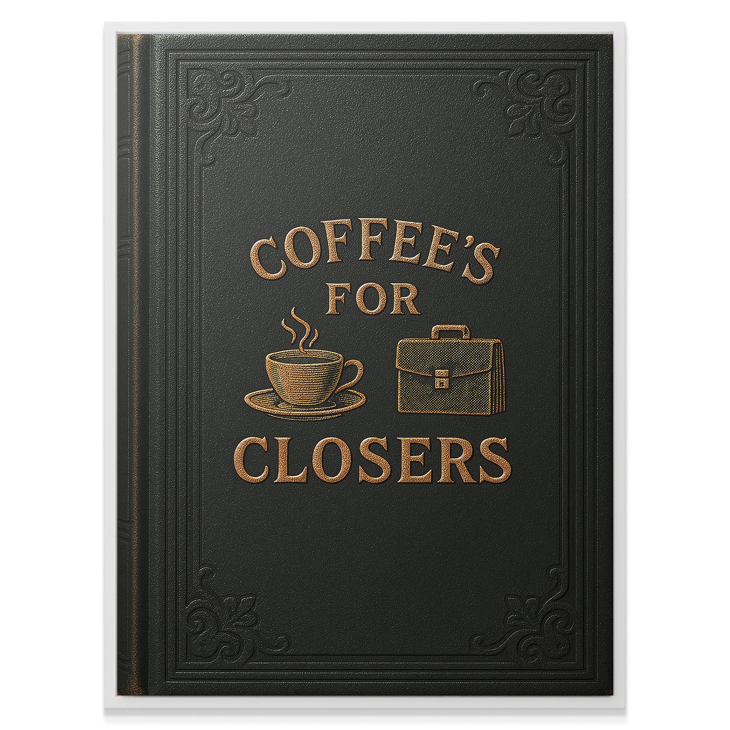Coffee's For Closers - Black Book - IKONICK - IKONICK Original