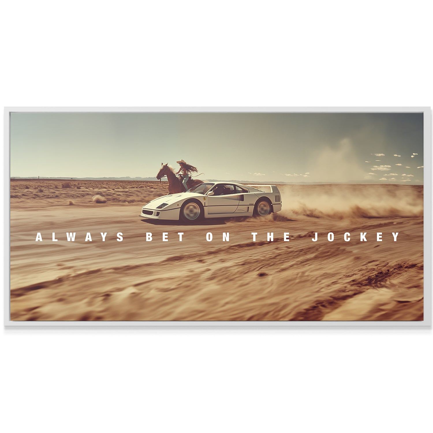 Always Bet The Jockey - IKONICK - IKONICK Original