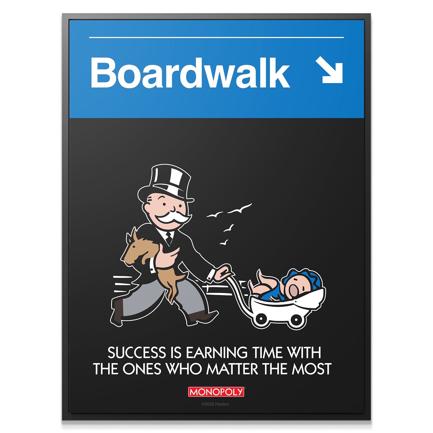 Monopoly - Boardwalk Sign
