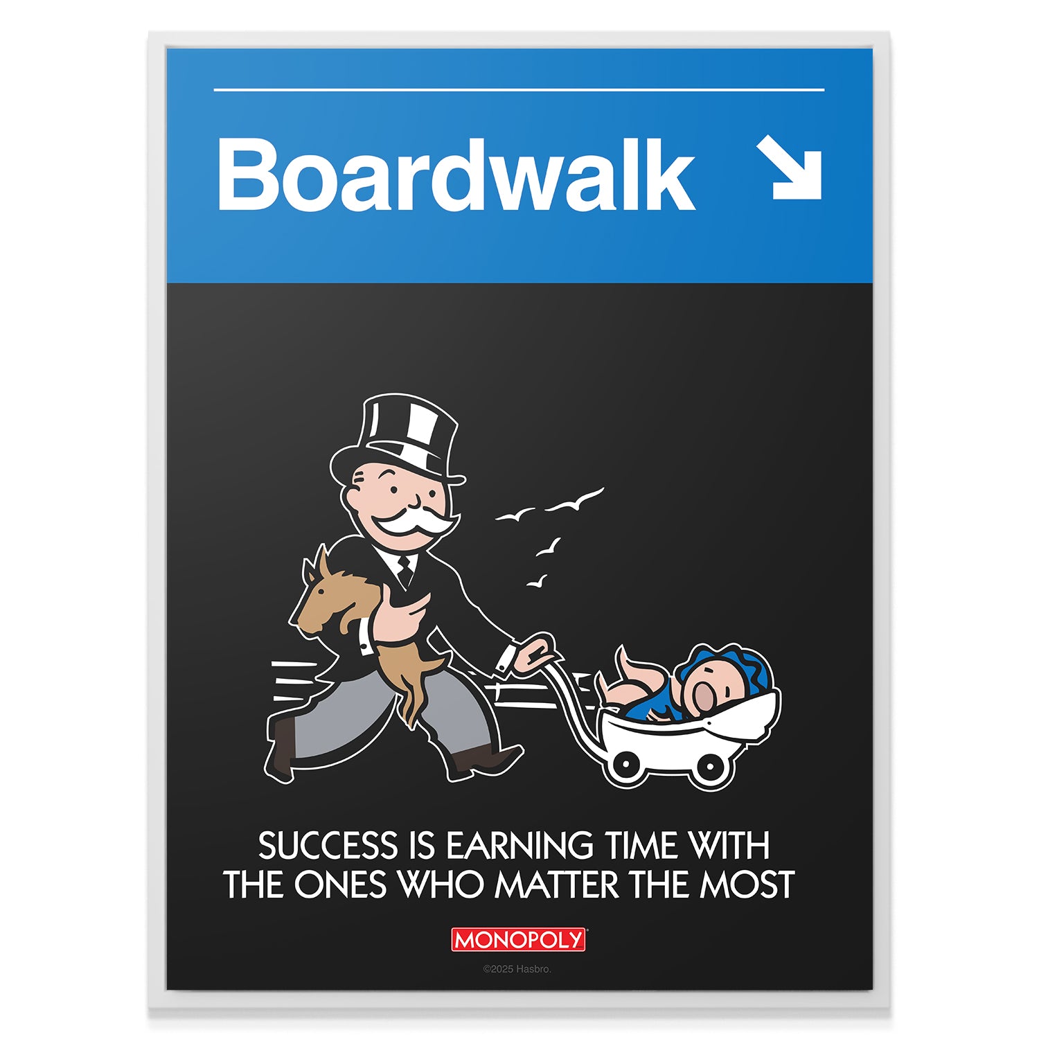 Monopoly - Boardwalk Sign