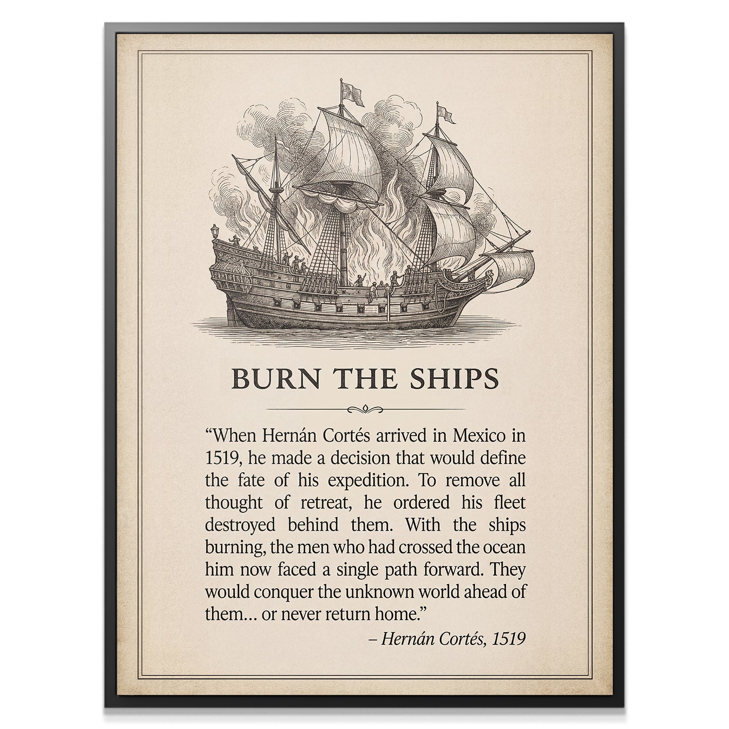 Burn The Ships