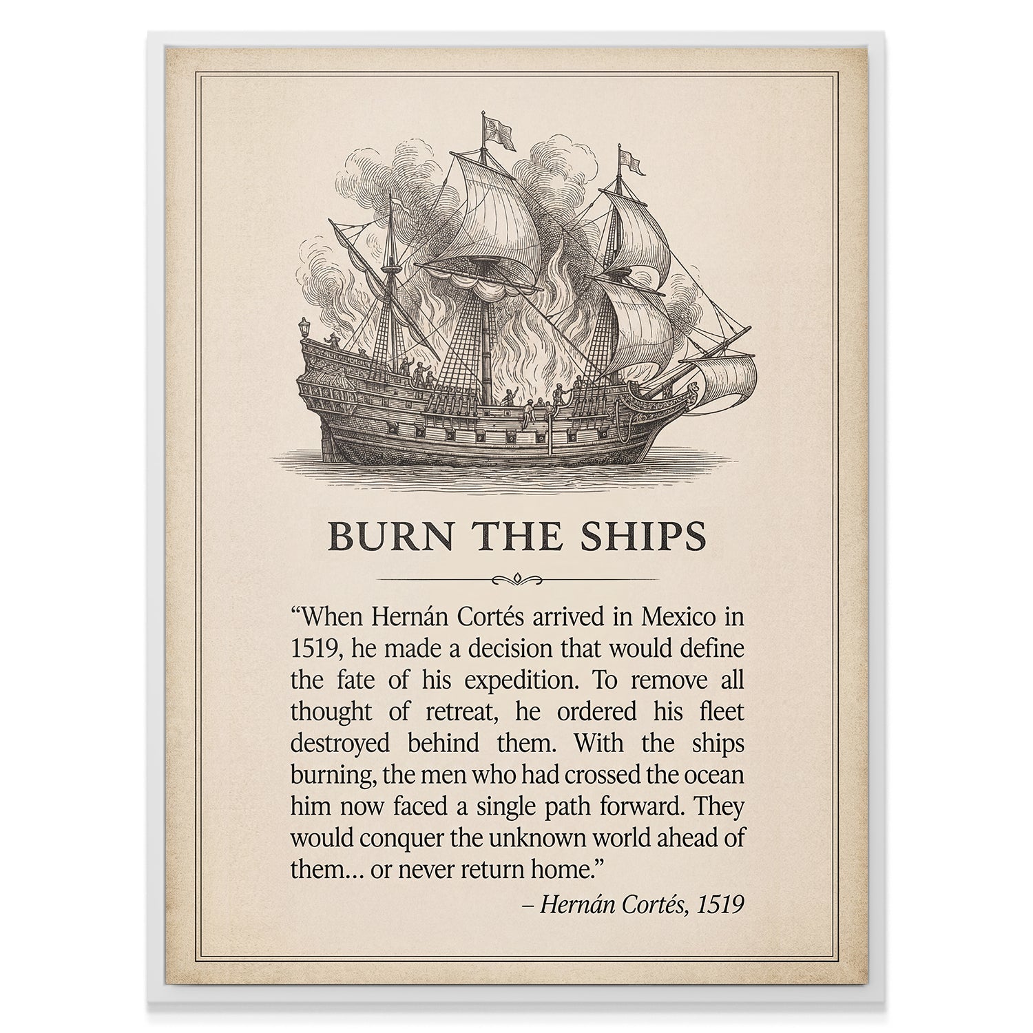 Burn The Ships