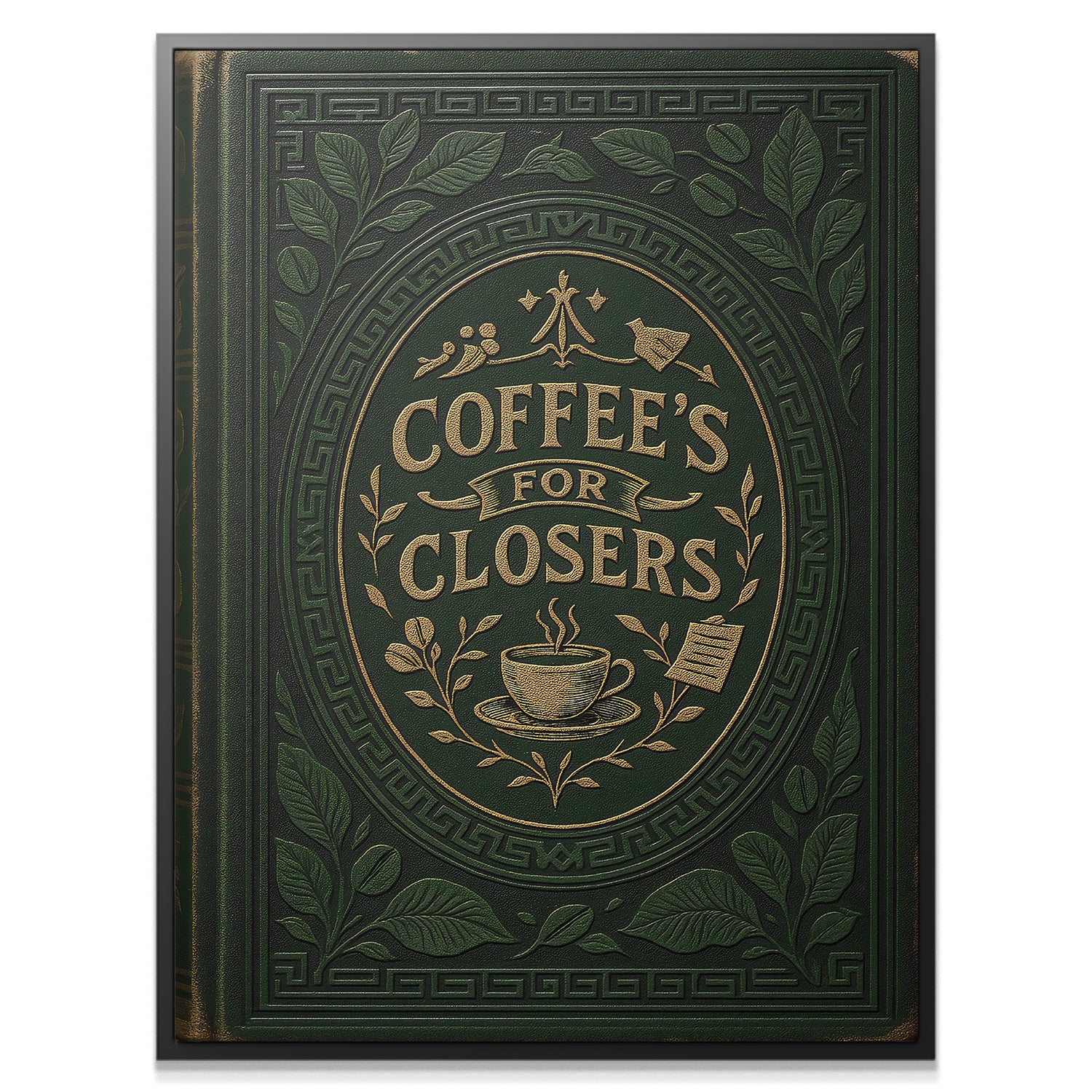 Coffee's For Closers - Green Book - IKONICK - IKONICK Original