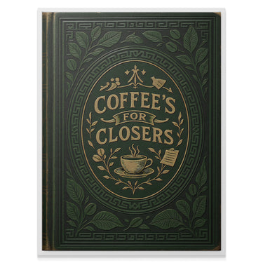 Coffee's For Closers - Green Book - IKONICK - IKONICK Original