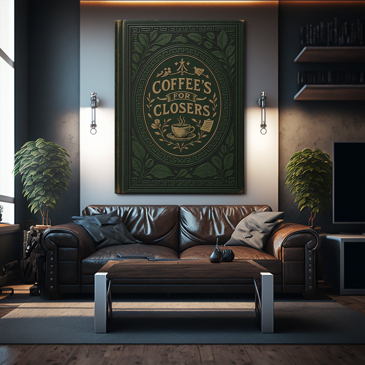 Coffee's For Closers - Green Book - IKONICK - IKONICK Original