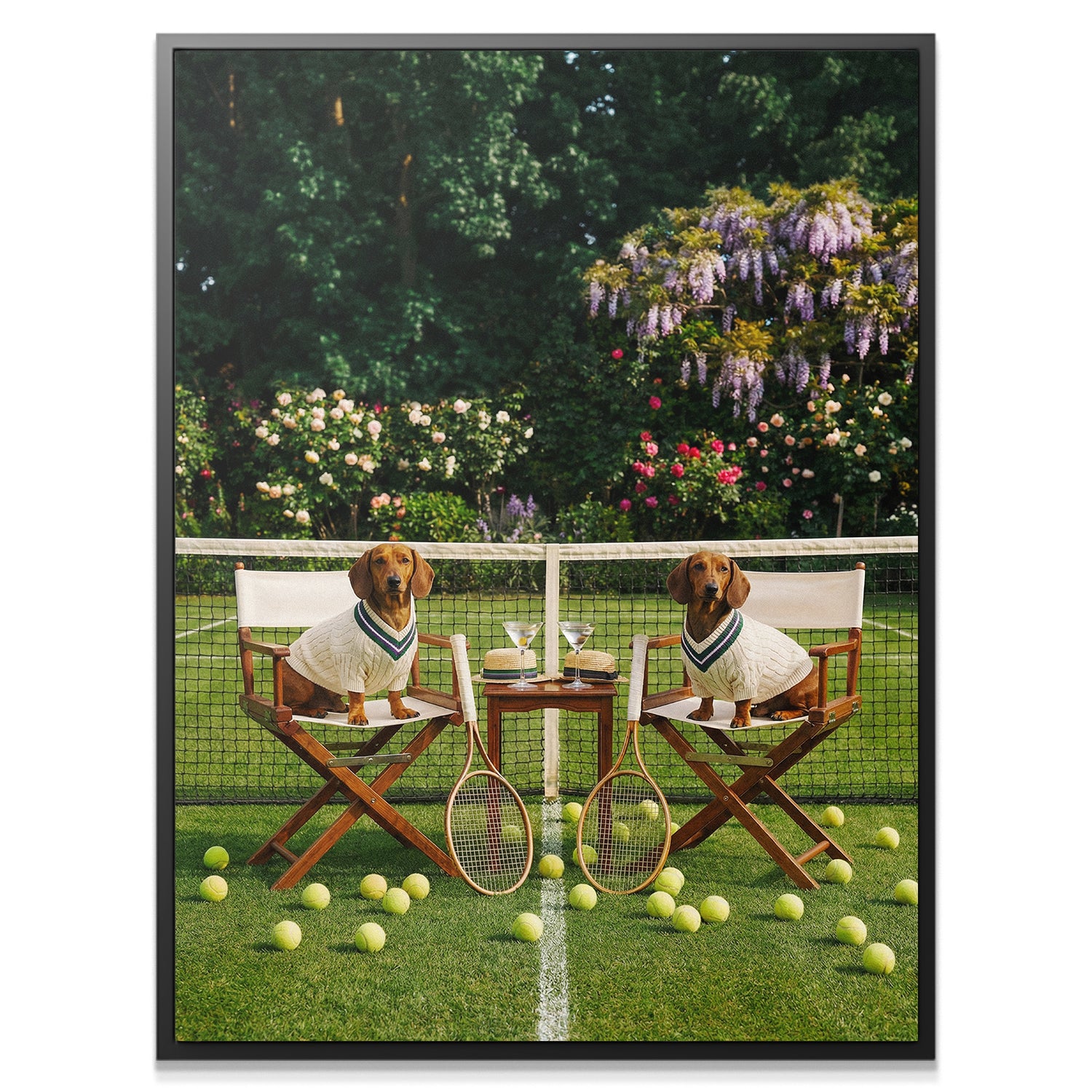 Dachshund Tennis