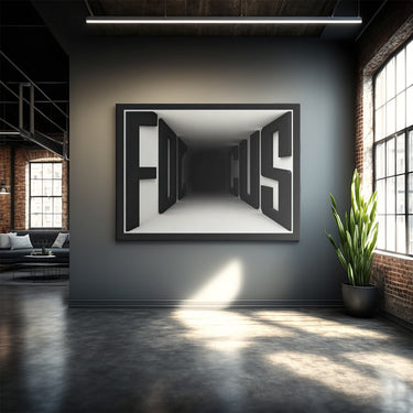 Motivational Canvas Art Designed