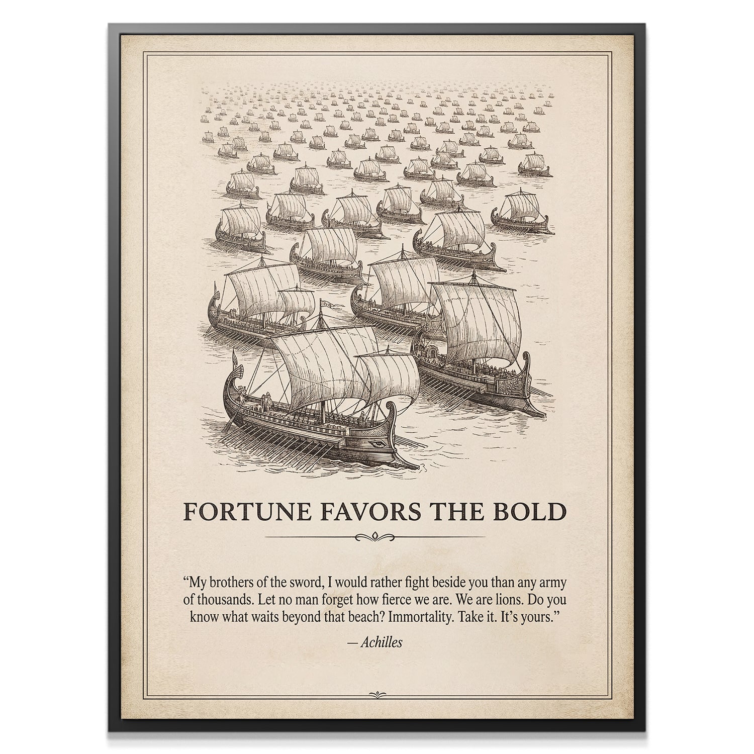 Fortune Favors The Bold