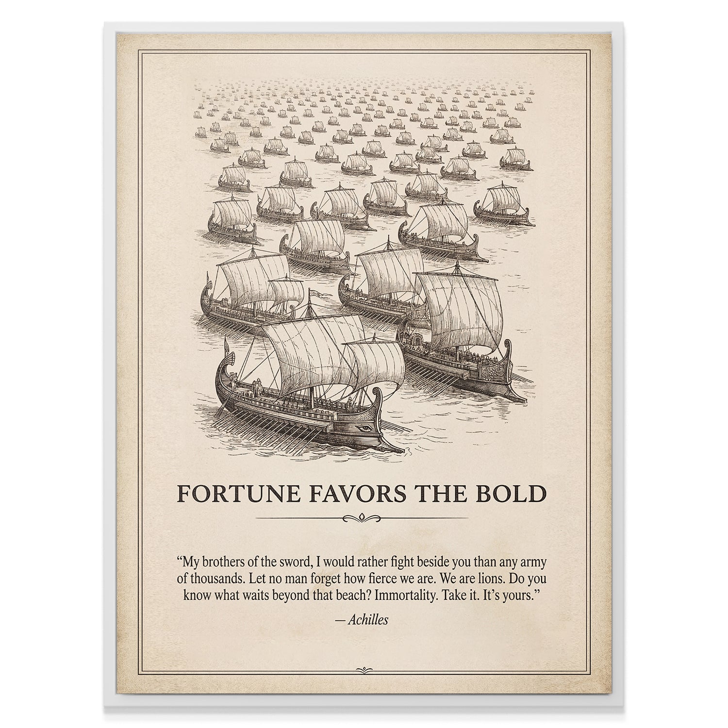 Fortune Favors The Bold