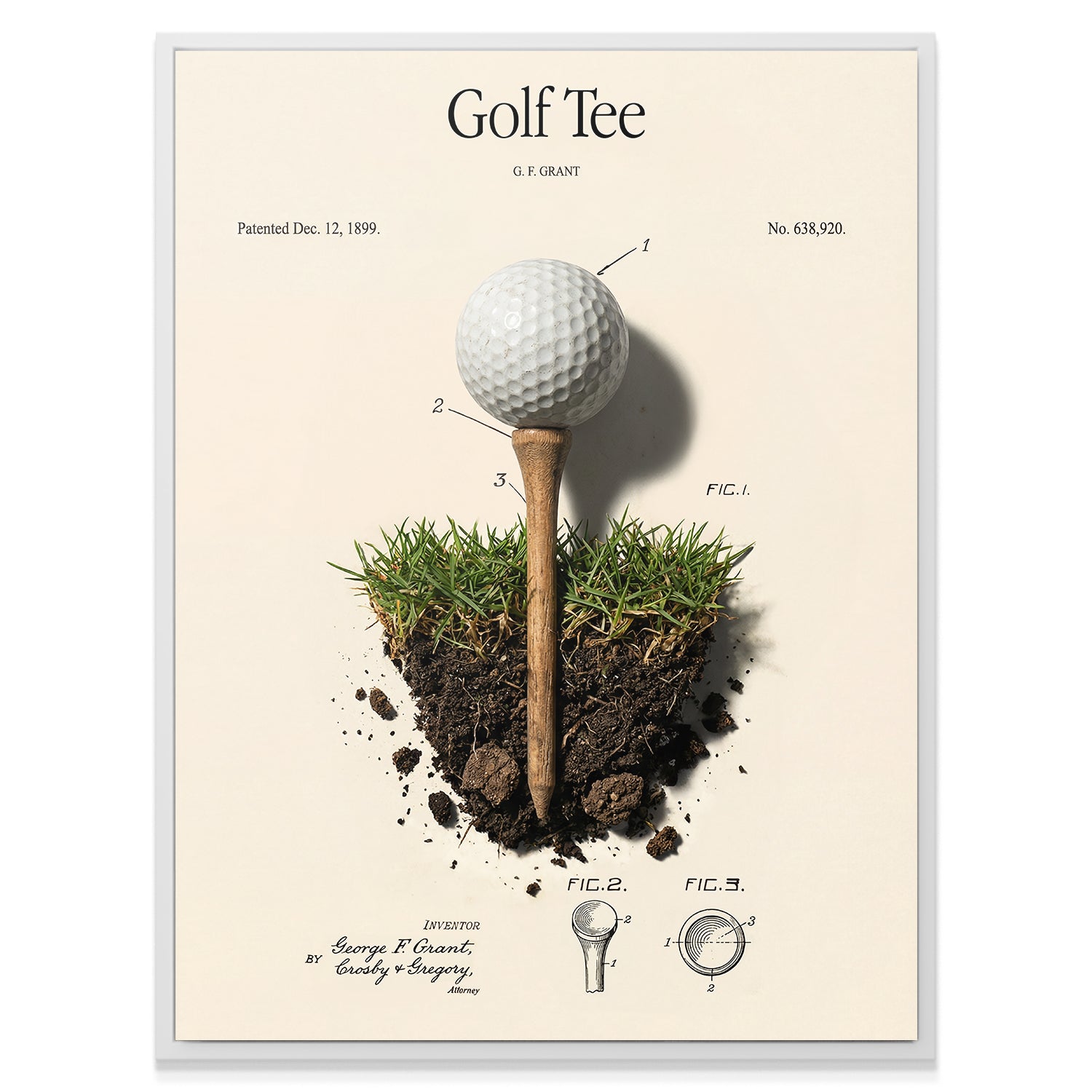 Golf Tee Patent