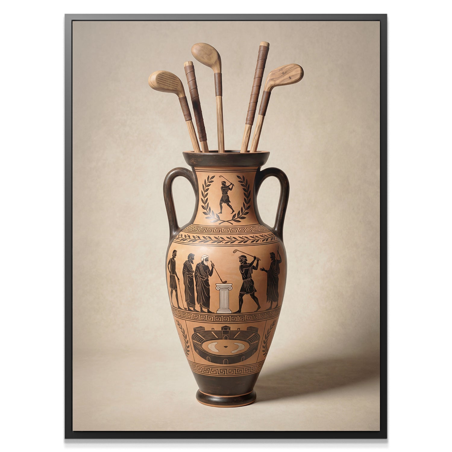 Greek Golf Vase