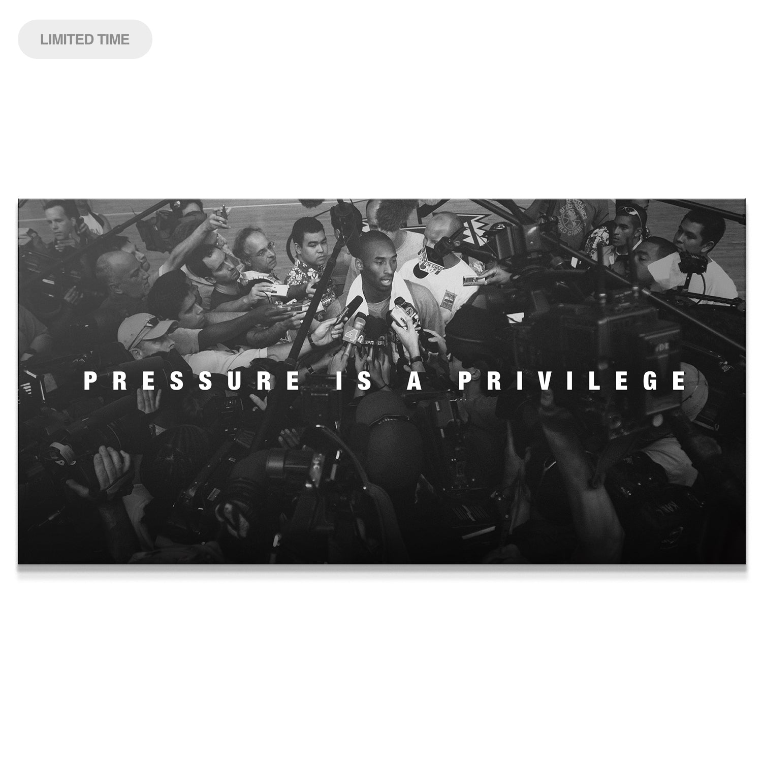 Kobe Bryant - Pressure Is A Privilege - IKONICK - Kobe Bryant