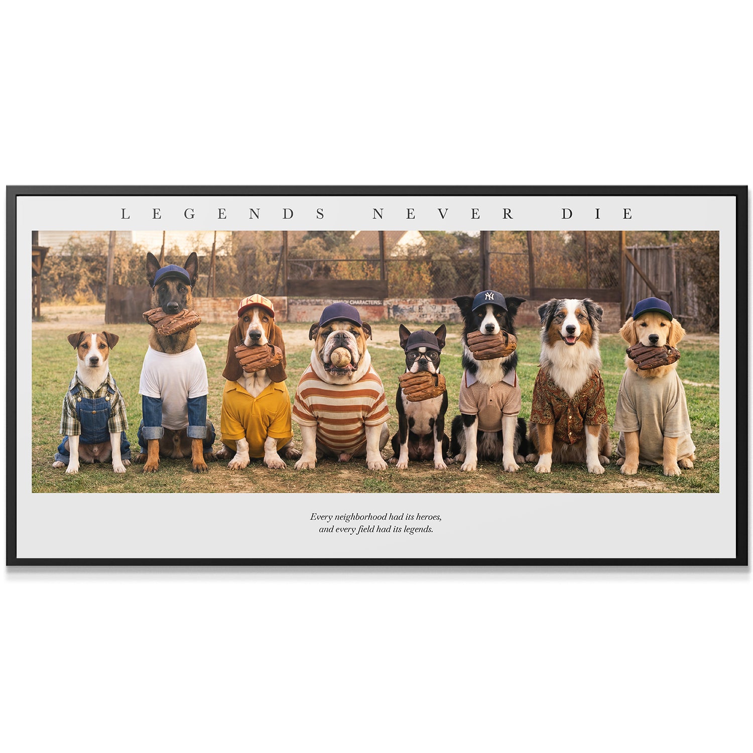 Legends Never Die - Official IKONICK Canvas Art