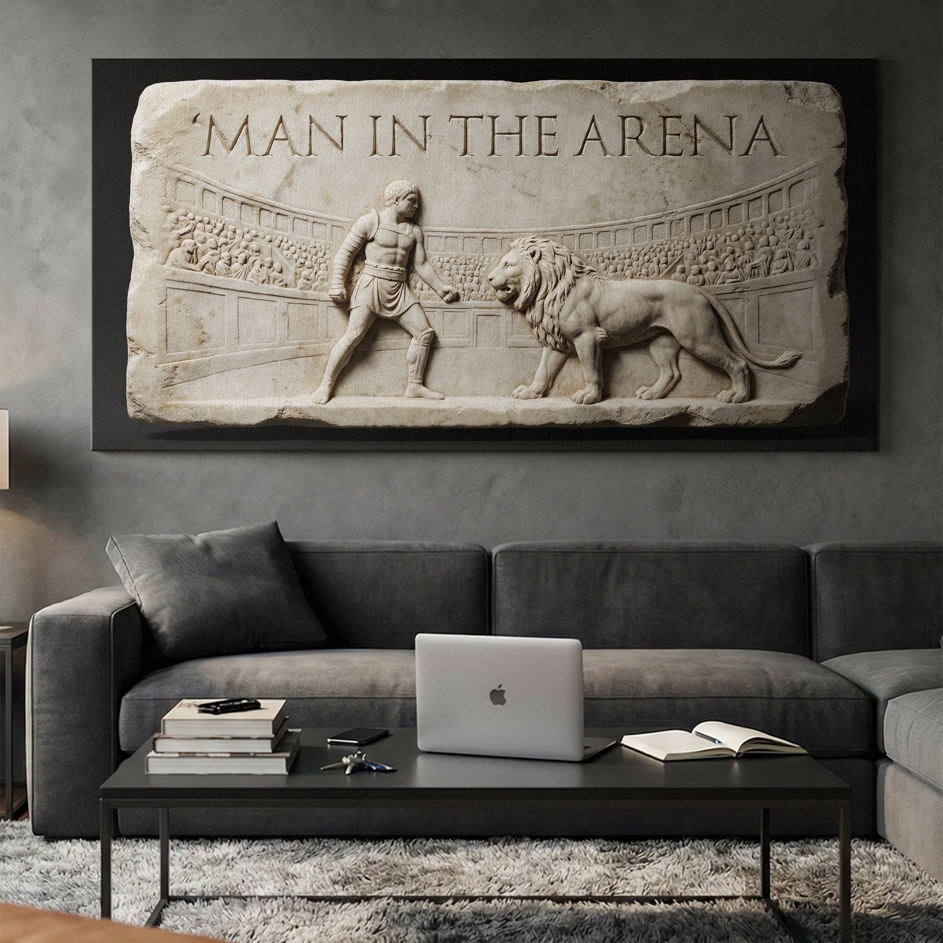 Man In The Arena Slab