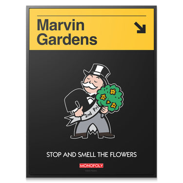 Monopoly - Marvins Gardens Sign