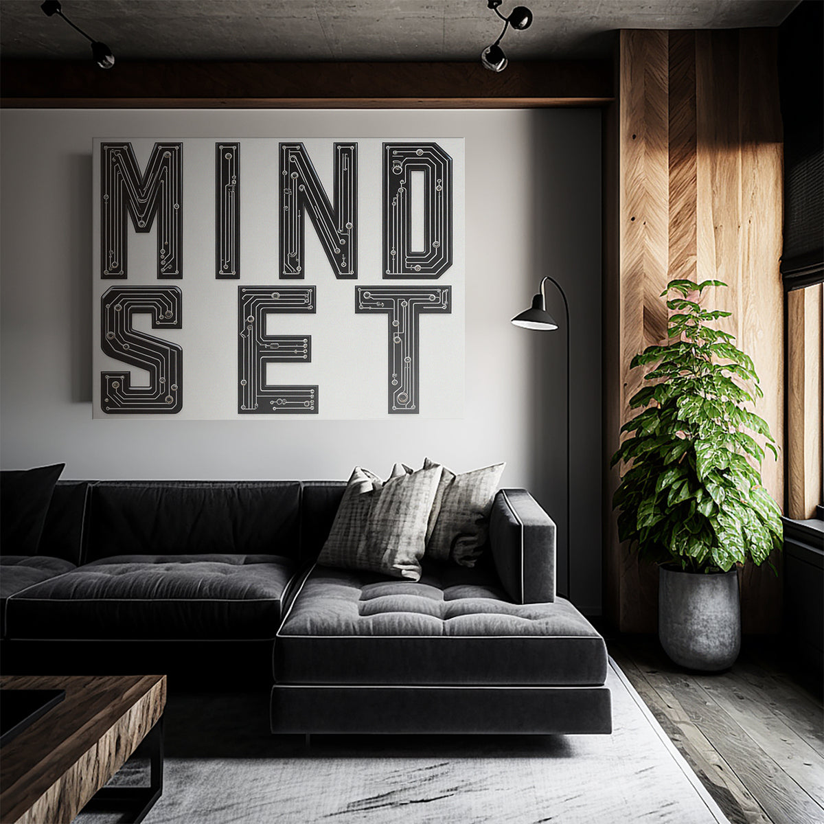 Mindset Sign - Official IKONICK Canvas Art