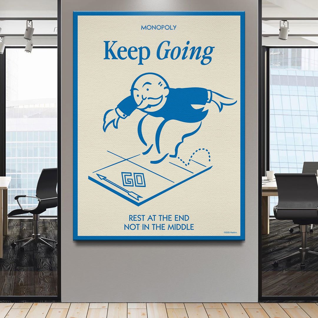 Motivational Canvas Art Designed