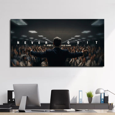 Motivational Canvas Art Designed