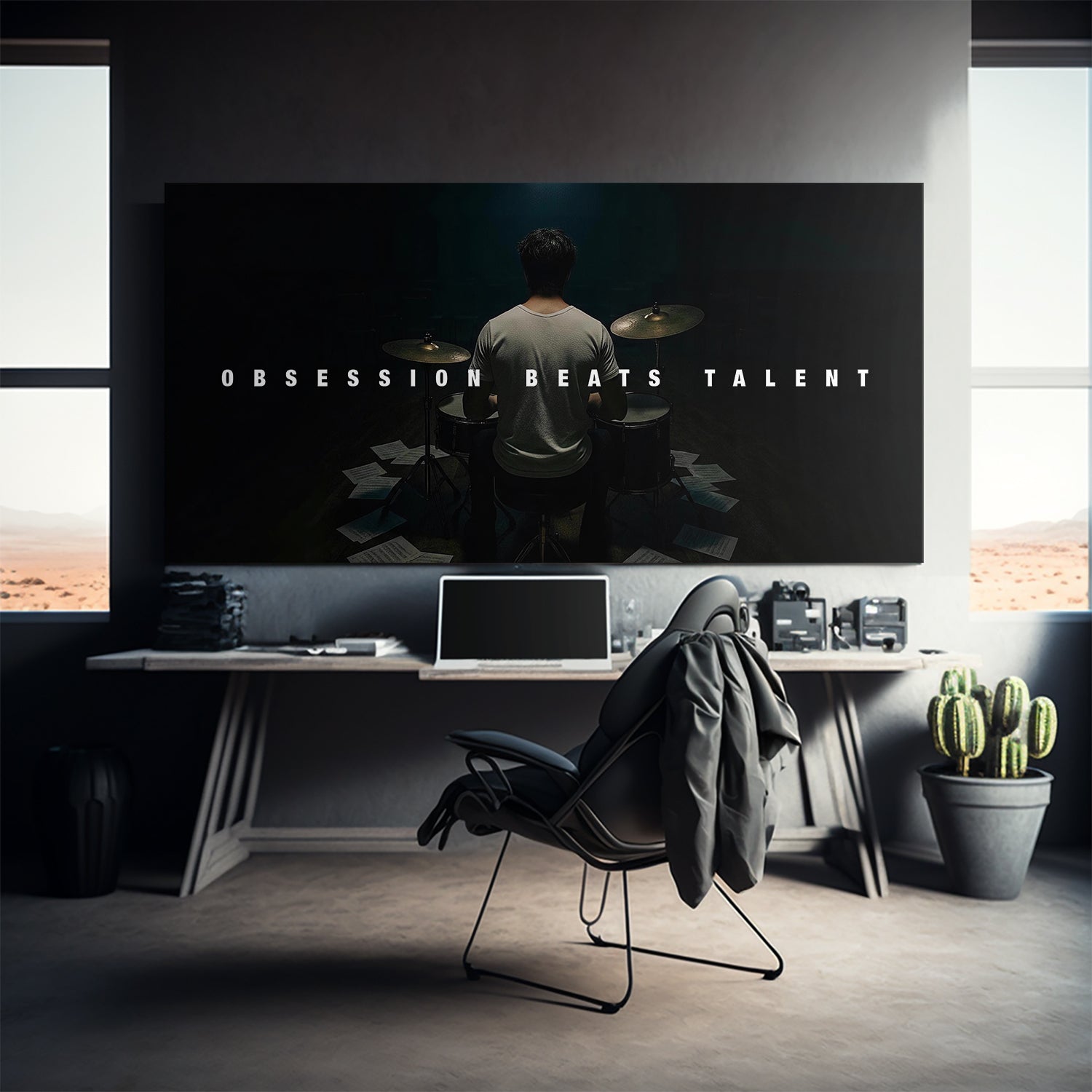 Motivational Canvas Art Designed
