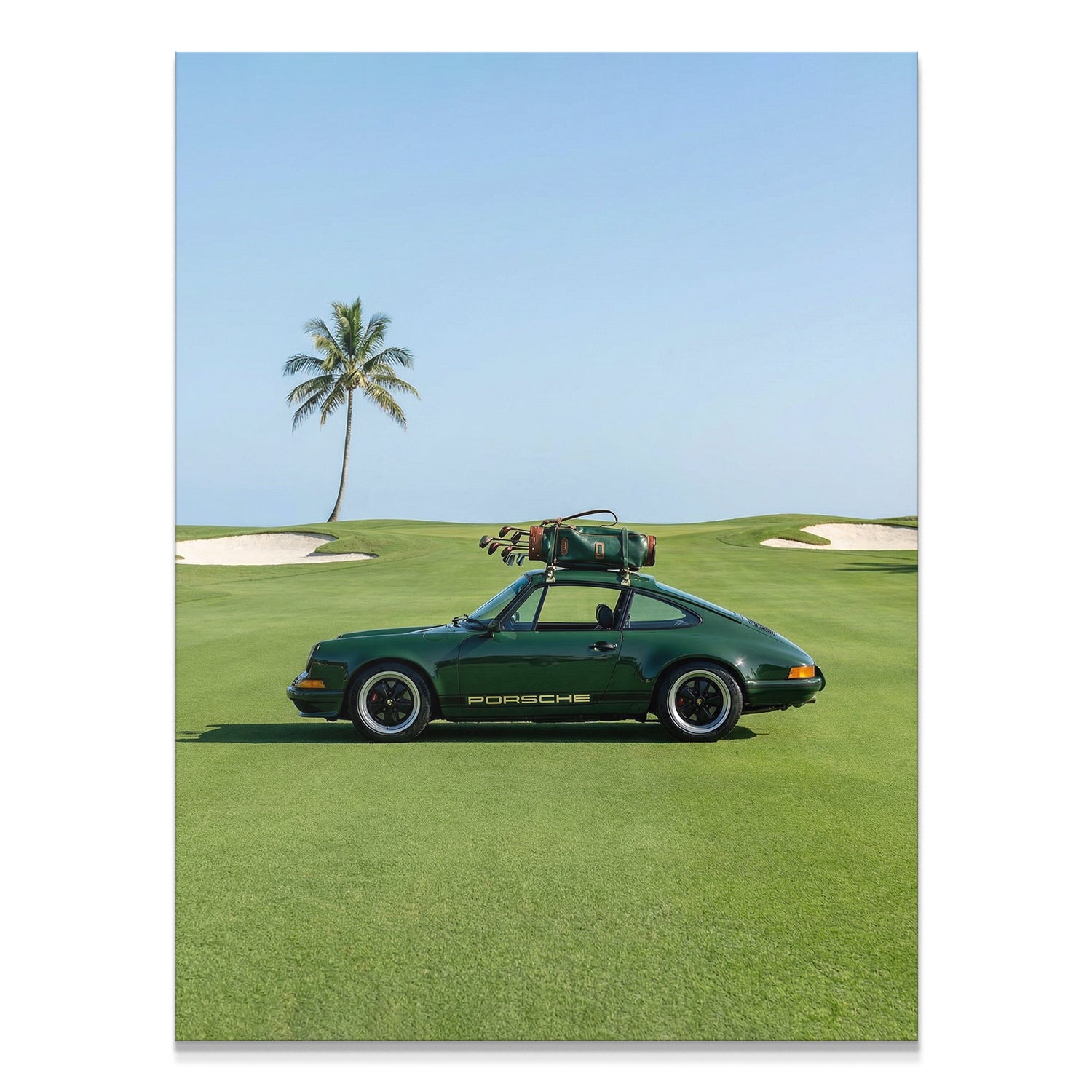 ファインアートフォト 愛車とビルワイマン 額付き Car Wall Art Collection | Automotive Canvas Prints IKONICK