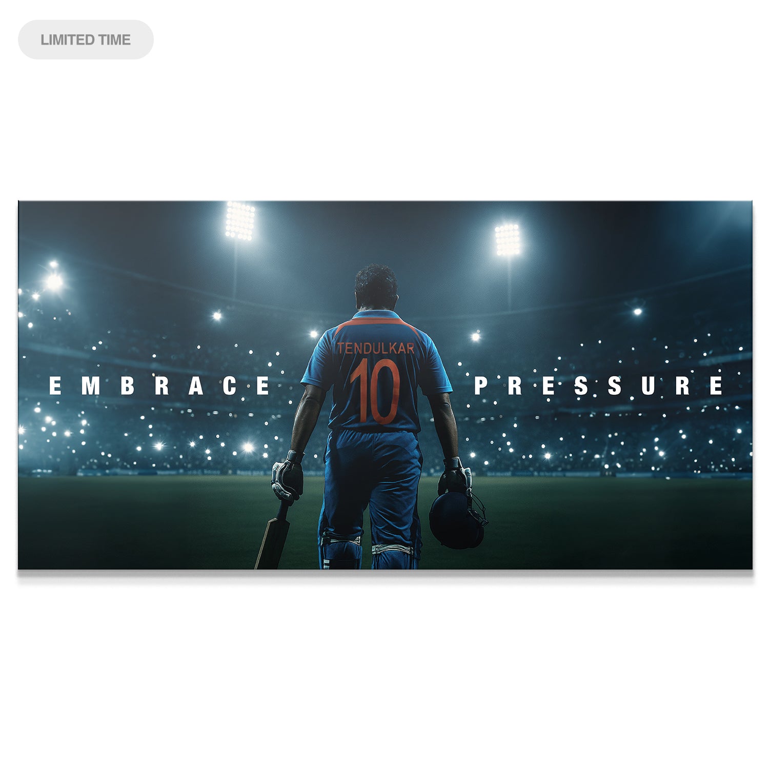 Sachin Tendulkar - Embrace Pressure - IKONICK - Sachin Tendulkar
