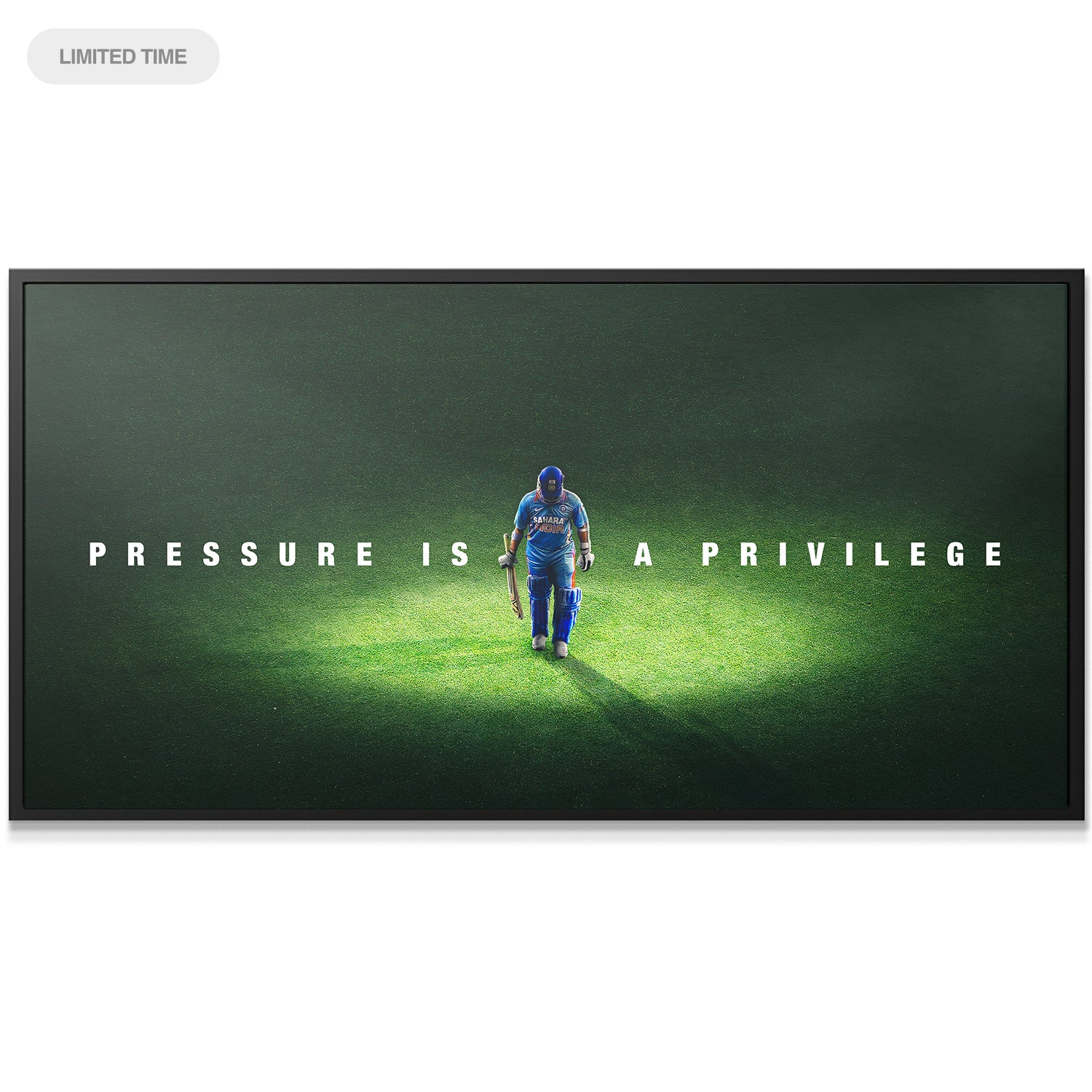 Sachin Tendulkar - Pressure Is A Privilege - IKONICK - Sachin Tendulkar